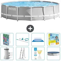 Intex Struttura per piscina a forma di prisma - 427x107 cm - composta da 7 elementi - modello S550