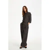 Kaffe Tuta jumpsuit 'Rutie' camello / stucco / nero