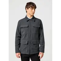 Wrangler Jacket Charcoal Heather Grey Taglia: XXL | Giacche Outlet | Uomo | Nero