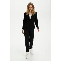 Kaffe Blazer 'Kinnie' nero / bianco