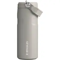 Stanley The AeroLight IceFlow Bottle Flip Straw 2.0 16oz, Ash 10-12110-0203 borraccia termica con tappo a scatto e cannuccia, 470 ml