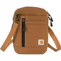Carhartt Nylon Duck Crossbody Wallet Borsa a tracolla marrone