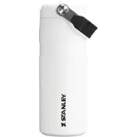 Stanley The AeroLight IceFlow Bottle Flip Straw 2.0 16oz, Chalk 10-12110-0205 borraccia termica con tappo a scatto e cannuccia, 470 ml