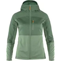 Fjall Raven - Pile da trekking - Abisko Trail Fleece W Patina Green per Donne - Taglia S - Verde