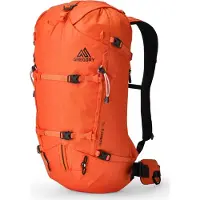 Gregory - Zaino da alpinismo - Alpinisto 30 Vivid Orange in Nylon - Taglia M/L - Arancione