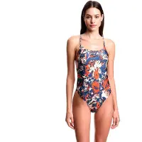 Emporio Armani per donna. EW000797_AF20242 Costume intero blu (XL), Beachwear, Poliamide