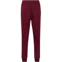 Adidas Originals Pantaloni 'SST' rosso rubino / nero