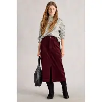 White Stuff Tia Cord Midi Skirt Dark Plum Taglia: 18 REGULAR | Minigonne Outlet | Donna | Magenta