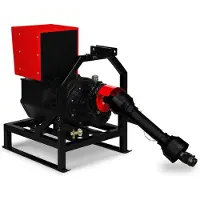 Eberth Generatore con presa di forza da 27,5 kVA / 22 kW, gruppo elettrogeno di emergenza con AVR, 3x230 V / 2x400 V IP44, presa di forza da 1-3/8" a 6 denti, attacco a 3 punti