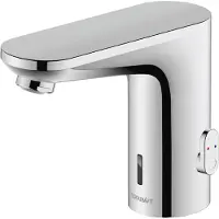 Duravit Sensor 1 Mitigeur de lavabo électronique, à pile, avec réglage de la température, chrome brillant, SE1094019010, SE1094019010