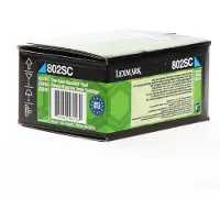 Lexmark Toner 80C2SC0 (802SC) - Ciano