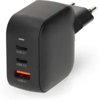 Nedis Caricabatterie Da Parete Usb-a E Usb-c Pd 3.0 Gan 70w