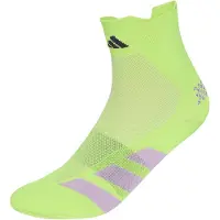 Adidas Running Adizero Quarter Sock Calze da running (43-45, verde)