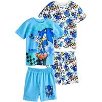 Next Pigiama blu / colori misti / bianco