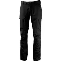 Lundhags Authentic II Pant Pantaloni da trekking Uomo (D108 - Short / Wide, nero)