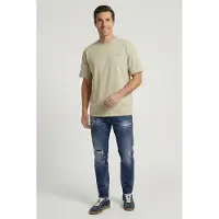 Cars Jeans Stain Den.dark Used Damage Taglia: W36L34 | Relaxed fit jeans Outlet | Uomo
