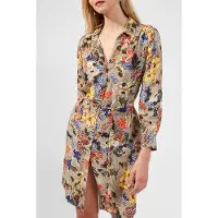 French Connection Blossom Delphine Shirt Dress Aluminium Multi Taglia: XS | Abiti in T-Shirt Outlet | Donna