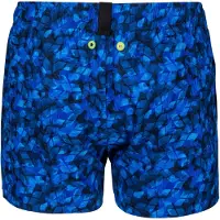 Arena Evo Beach X-Short Allover Pantaloncino da bagno Uomo (S, blu)