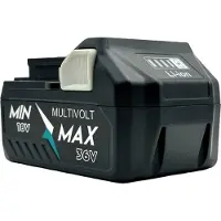 Akubee Batteria compatibile con Metabo Multivolt 36V/18V: 36V/1,5Ah - 18V/3,0Ah. Marca: