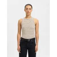 Selected Canottiera Donne Beige XXL