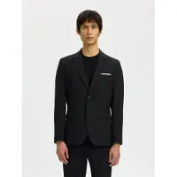 Selected Giacca A Petto Unico Uomini Nero 94
