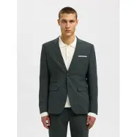 Selected Giacca A Petto Unico Uomini Verde 44