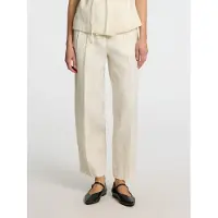 Selected Pantaloni Barrel Fit Donne Beige 38