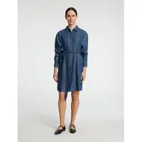 Selected Vestito Camicia Donne Blu 40