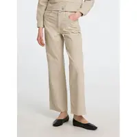 Selected Jeans Wide Fit Donne Bianco 28