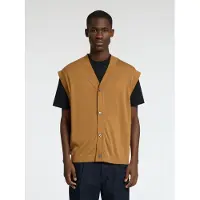 Selected Gilet A Maglia Uomini Arancia M