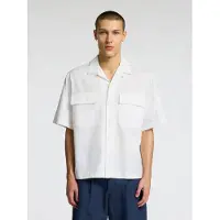 Selected Camicia A Maniche Corte Uomini Bianco S