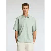 Selected Camicia A Maniche Corte Uomini Verde XXL