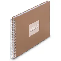 Hama Album Fotografico Fine Art Spiral 50 Black Pages 36x32 Cm
