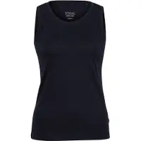 Stoic Women's Merino155 LaholmSt. Tank Maglia merino Donna (M, blu/nero)