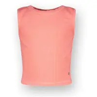 Vingino Basic-crop Rib Top Neon Peach Taglia: 12 | Outlet | Unisex | Arancia