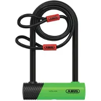 ABUS Lucchetto A U Ultra Mini 410k/150hb180 Sh + Cobra 1200 X 10 Mm
