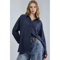 Hiccups for Kids Camicia da donna marino