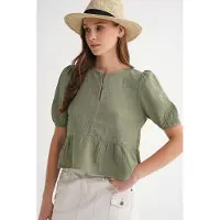 MixRay Camicia da donna menta