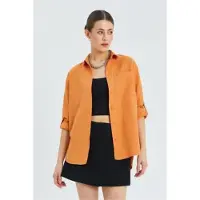 MixRay Camicia da donna 'Hemden' arancione