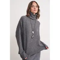 MixRay Pullover 'Pullover' grigio scuro