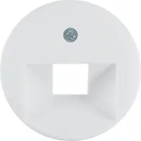 Hager Parte centrale pws f.UAE junction box - Piastra di copertura centrale UAE / IAE (ISDN) 1407