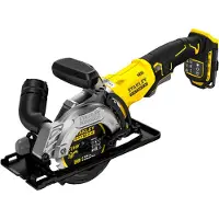 Stanley 115 mm Brushless Circular Saw - 18V - 4.500 rpm. 2 cutting directions. LED - V20 Range - FATMAX. SFMCS515B-XJ