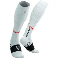 Compressport Full Socks Recovery 2.0 Calze tecniche a compressione (3L - EU: 42-44, grigio)
