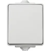 Kanlux S.A. Interruttore a parete, resistente agli agenti atmosferici, modello TEKNO IP65GR, 1 contatto