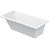 Duravit Vasca Starck 160 x 70 x 48 cm, 1 schienale inclinato, versione da incasso, bianco, 700333000000000