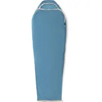 Sea to Summit Breeze Lightweight Liner Sacco a pelo da viaggio (Short - Body Length max. 170 cm, blu)