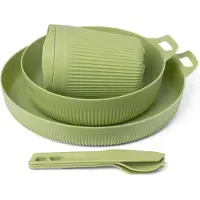Sea to Summit Horizon Dinnerware Set (6 Pieces) Set stoviglie olivia/verde