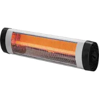YATO Riscaldatore a infrarossi con elemento riscaldante in quarzo, 2000 W
