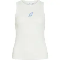 Vila Top 'VISola' blu scuro / bianco