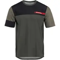 Horsefeathers Quantum Bike Jersey Maglietta da ciclismo Uomo (XXL, grigio)